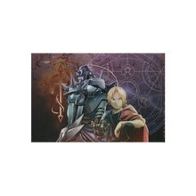 Load image into Gallery viewer, Fullmetal Alchemist-Edward &amp; Alphonse Rug
