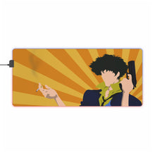 Load image into Gallery viewer, Cowboy Bebop Spike Spiegel RGB LED Mouse Pad (Desk Mat)
