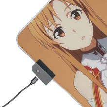 Load image into Gallery viewer, Sword Art Online Asuna Yuuki RGB LED Mouse Pad (Desk Mat)
