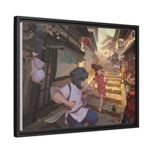 Load image into Gallery viewer, Anime Spirited Away Canvas Framed Art Print
