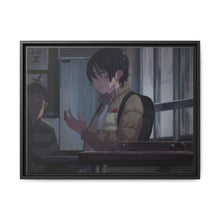 Load image into Gallery viewer, Anime ERASED Canvas Framed Art Print
