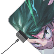 Load image into Gallery viewer, My Hero Academia Izuku Midoriya, Katsuki Bakugou RGB LED Mouse Pad (Desk Mat)
