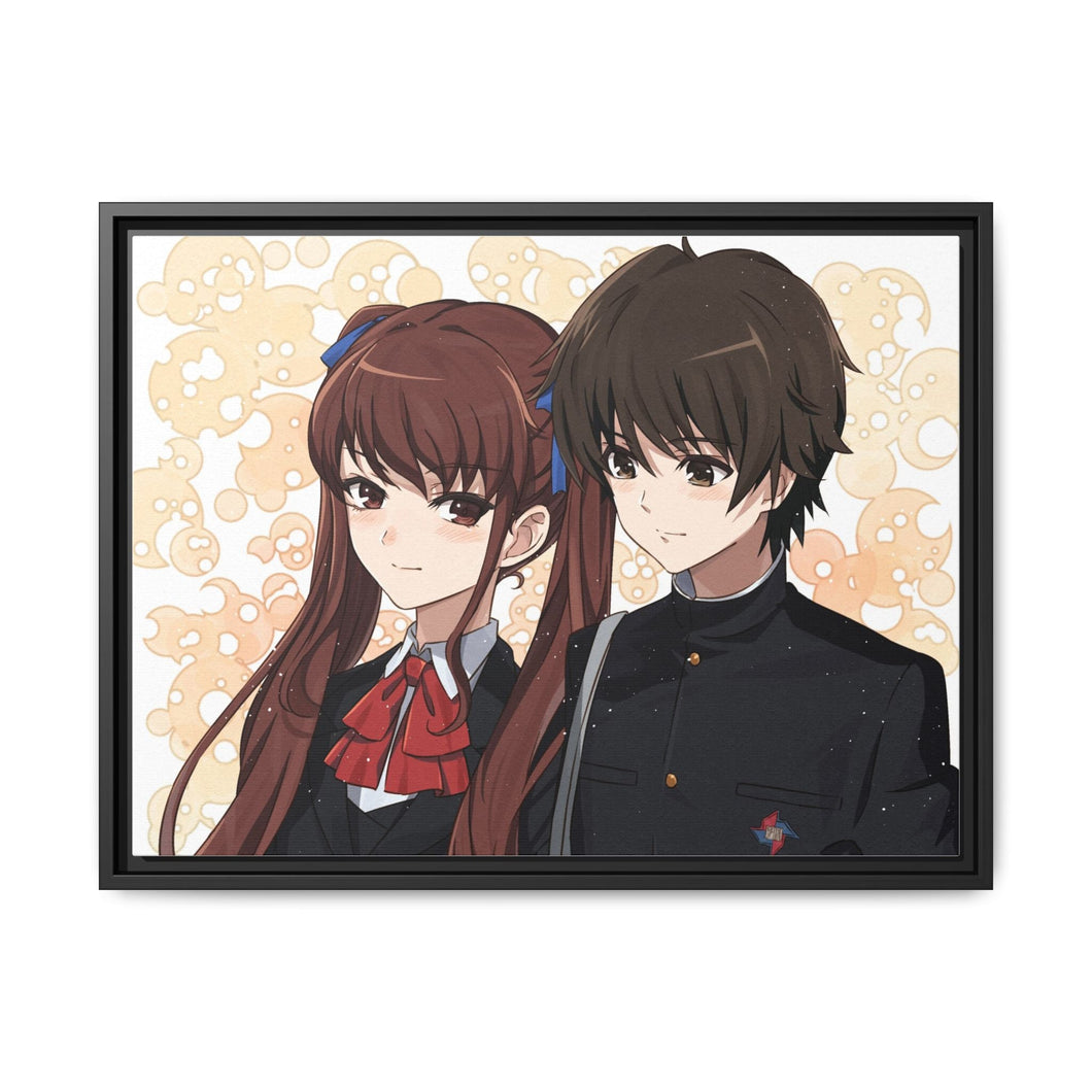 Kouichi Sakakibara & Akazawa Izumi Canvas Framed Art Print