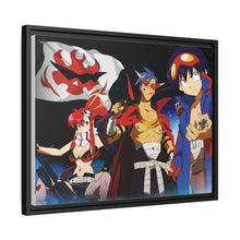 Load image into Gallery viewer, Anime Tengen Toppa Gurren Lagann Canvas Framed Art Print
