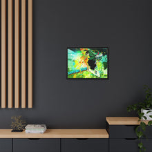 Load image into Gallery viewer, Anime Samurai Champloor Canvas Framed Art Print
