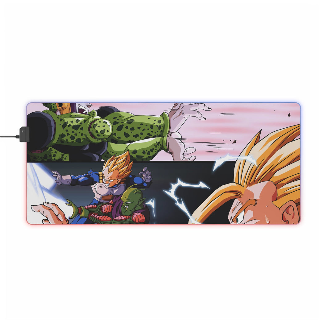 Kame-hame-ha decisive RGB LED Mouse Pad (Desk Mat)