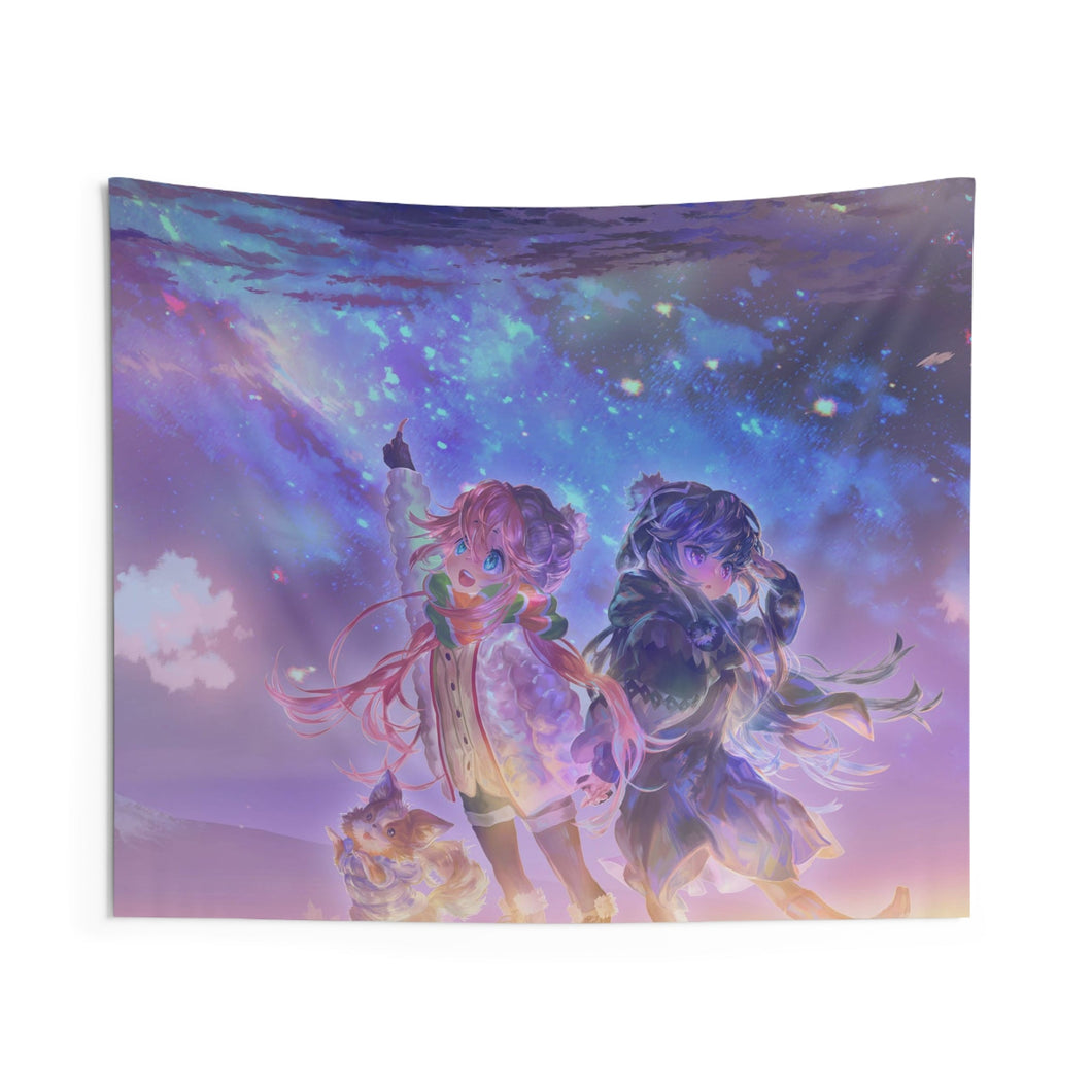 Laid-Back Camp by Indoor Wall Tapestry