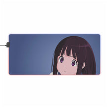 Load image into Gallery viewer, Eru Chitanda  Face RGB LED Mouse Pad (Desk Mat)
