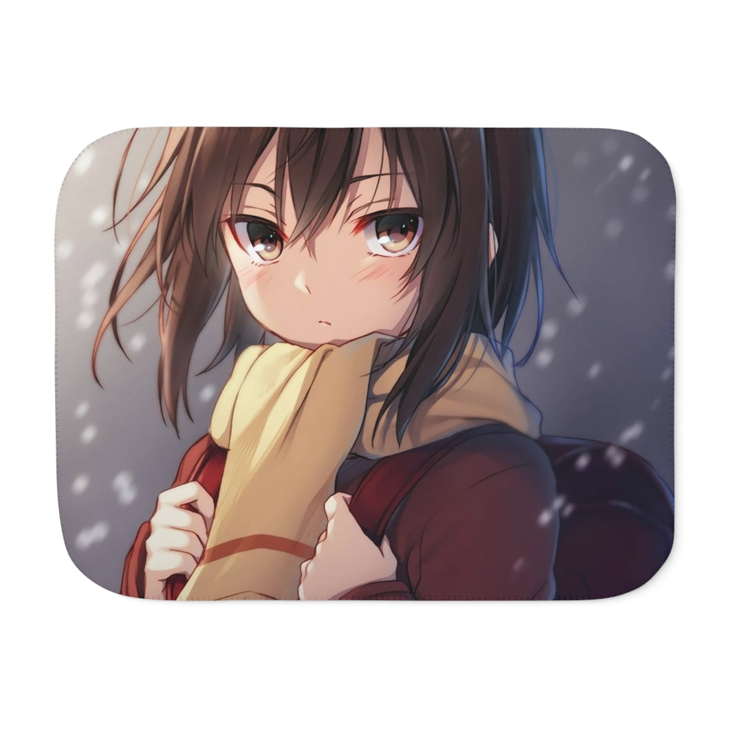 Anime ERASEDr Sherpa Blanket