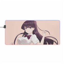 Load image into Gallery viewer, Komi Can&#39;t Communicate Komi Shouko RGB LED Mouse Pad (Desk Mat)

