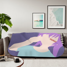 Load image into Gallery viewer, Assassination Classroom Ritsu Sherpa Blanket
