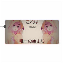 Load image into Gallery viewer, Wallpaper Juzzou RGB LED Mouse Pad (Desk Mat)
