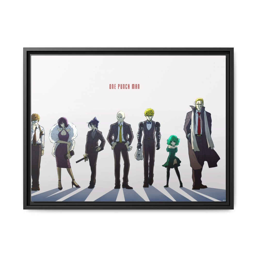 Anime One-Punch Man Canvas Framed Art Print