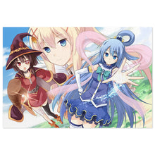 Load image into Gallery viewer, Aqua, Megumin and Darkness Jigsaw Puzzle
