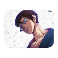 Anime Dr. Stone Sherpa Blanket