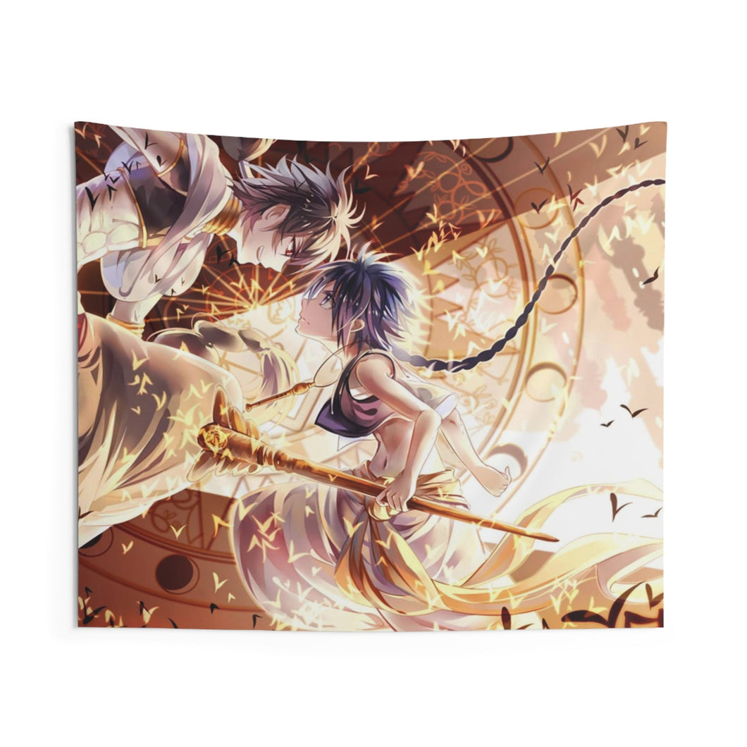 Magi: The Labyrinth Of Magic Aladdin, Judar, Japanese Desk Mat Indoor Wall Tapestry