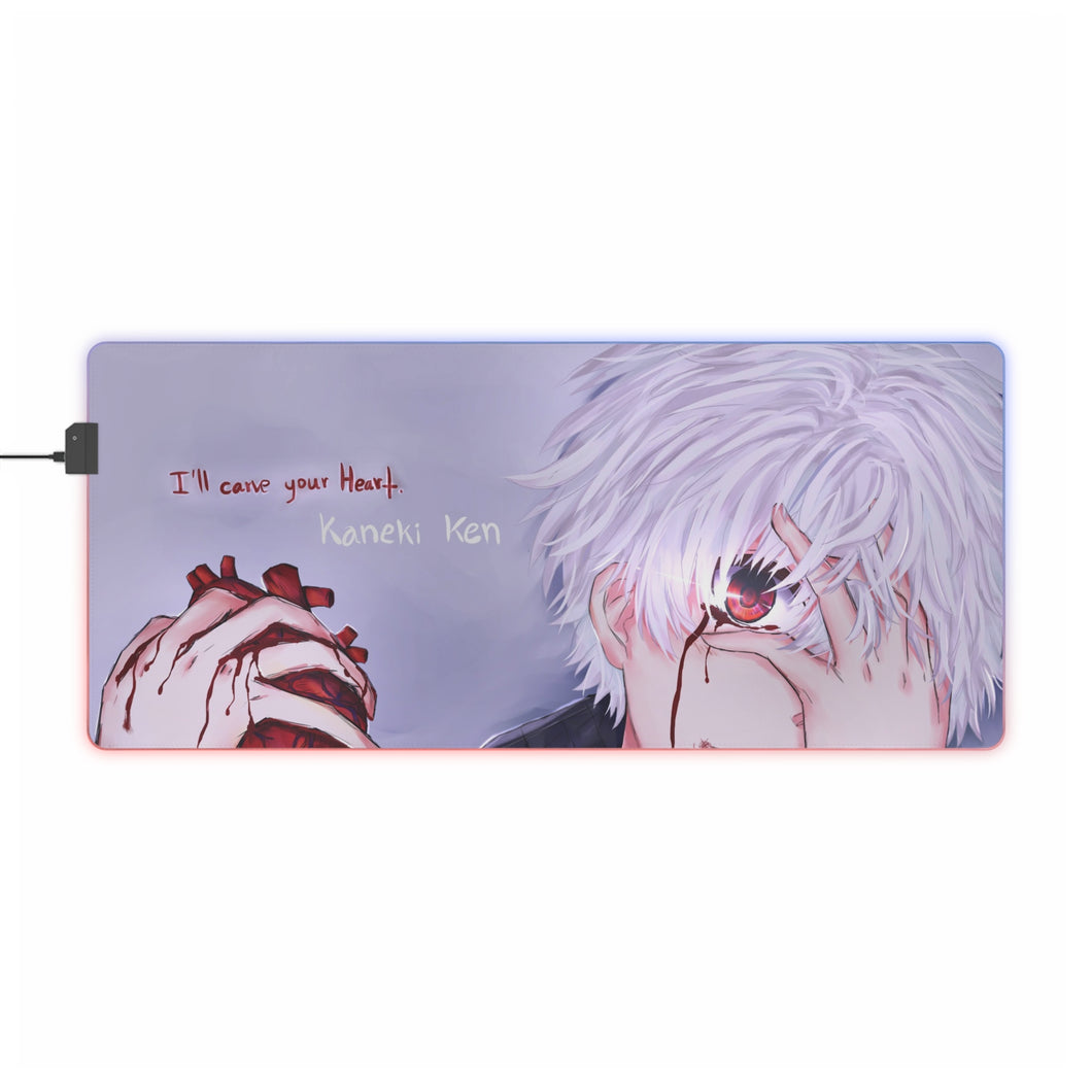 Ken Kaneki RGB LED Mouse Pad (Desk Mat)