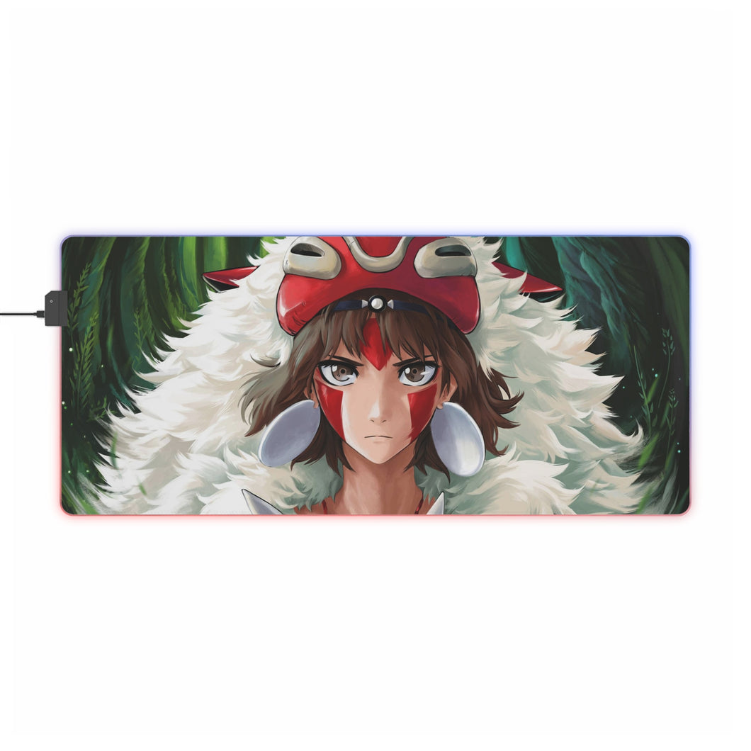 Mononoke Hime RGB LED Mouse Pad (Desk Mat)