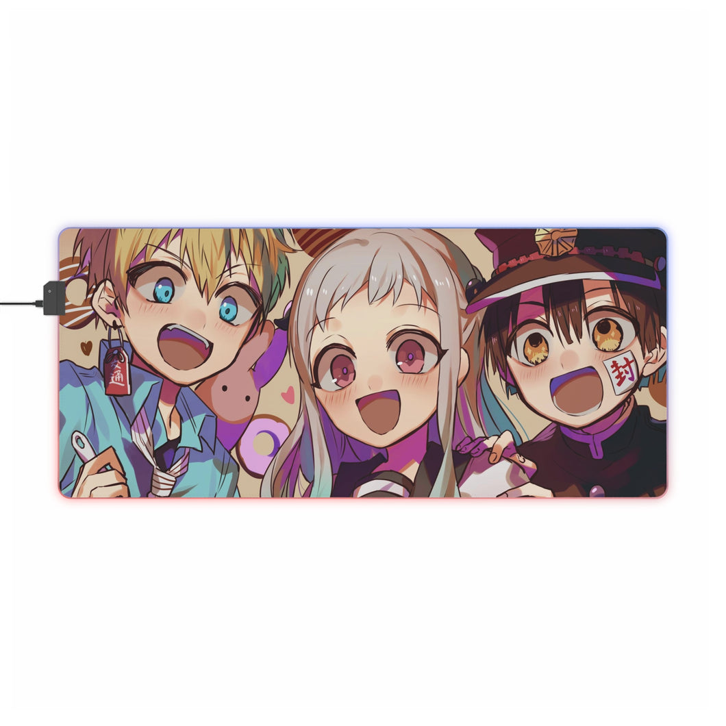 Jibaku Shounen Hanako-kun Jibaku Shounen Hanako Kun RGB LED Mouse Pad (Desk Mat)