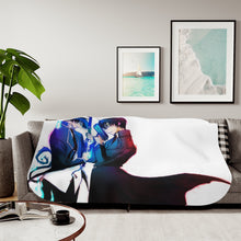 Load image into Gallery viewer, Rin and Yukio Okumura Sherpa Blanket
