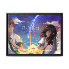 Load image into Gallery viewer, Anime Your Name.r Canvas Framed Art Print
