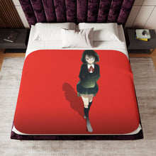 Load image into Gallery viewer, Another Mei Misaki Sherpa Blanket
