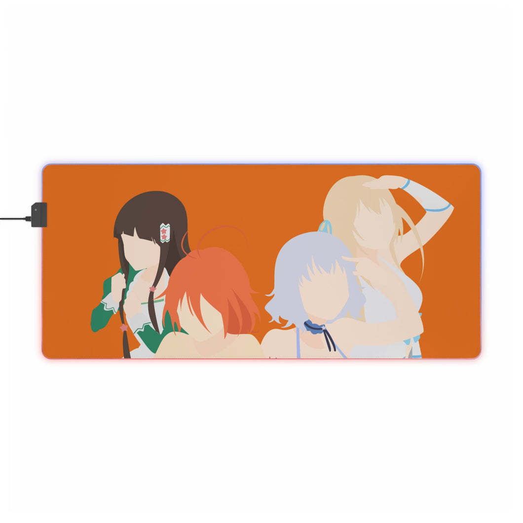 Amagi Brilliant Park RGB LED Mouse Pad (Desk Mat)