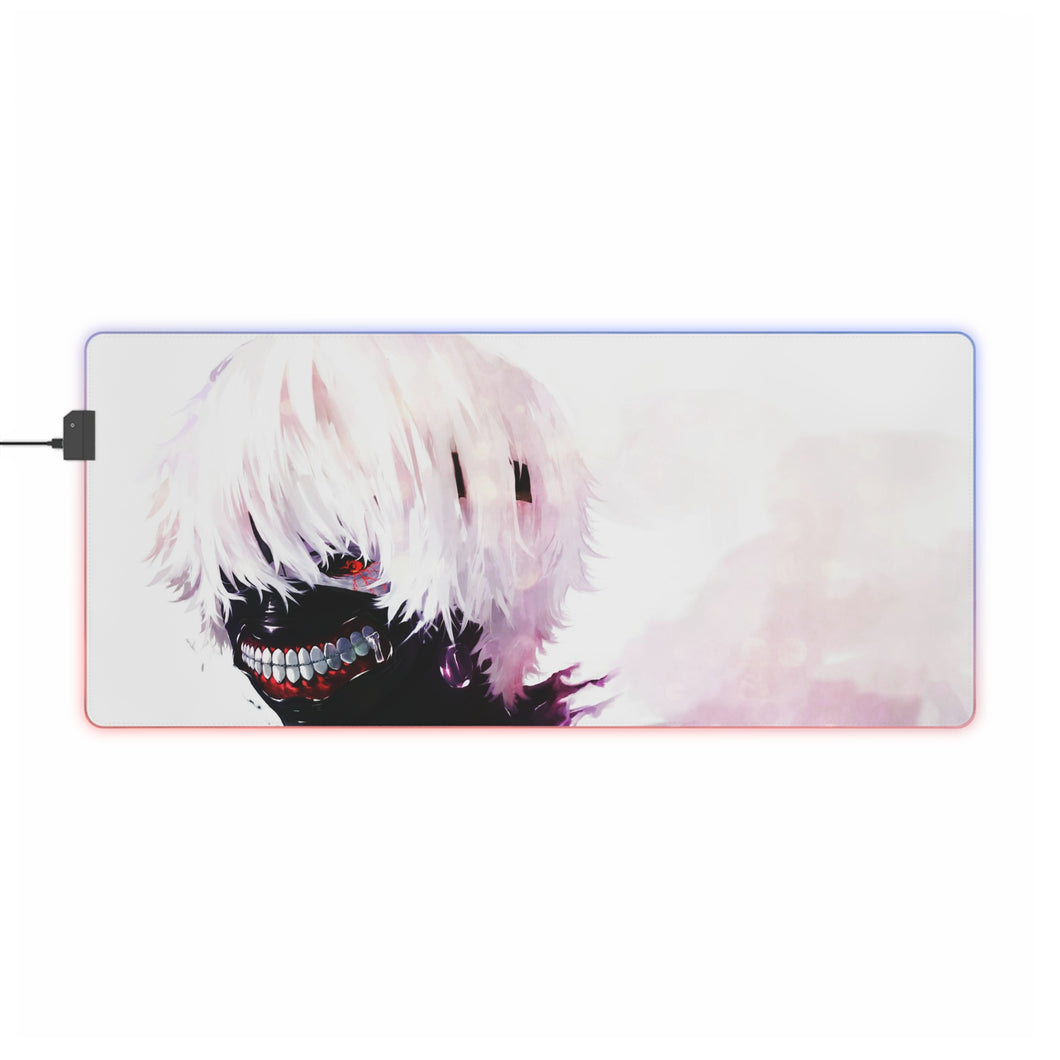 Tokyo Ghoul Ken Kaneki RGB LED Mouse Pad (Desk Mat)