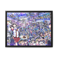 Anime Kantai Collection Canvas Framed Art Print