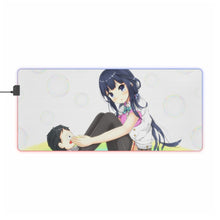 Load image into Gallery viewer, Masamune-kun&#39;s Revenge Aki Adagaki RGB LED Mouse Pad (Desk Mat)
