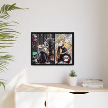 Load image into Gallery viewer, Demon Slayer: Kimetsu no Yaiba Canvas Framed Art Print
