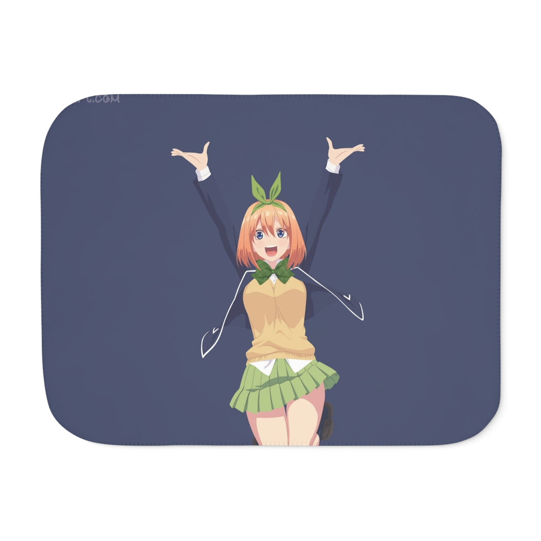 The Quintessential Quintuplets Yotsuba Nakano Sherpa Blanket