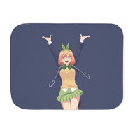 The Quintessential Quintuplets Yotsuba Nakano Sherpa Blanket