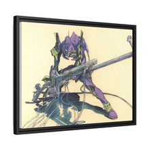 Load image into Gallery viewer, Anime Neon Genesis Evangelion Canvas Framed Art Print
