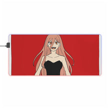 Load image into Gallery viewer, Anime Chainsaw Man RGB LED Mouse Pad (Desk Mat)
