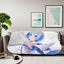 Load image into Gallery viewer, Anime Re:ZERO -Starting Life in Another World- Sherpa Blanket
