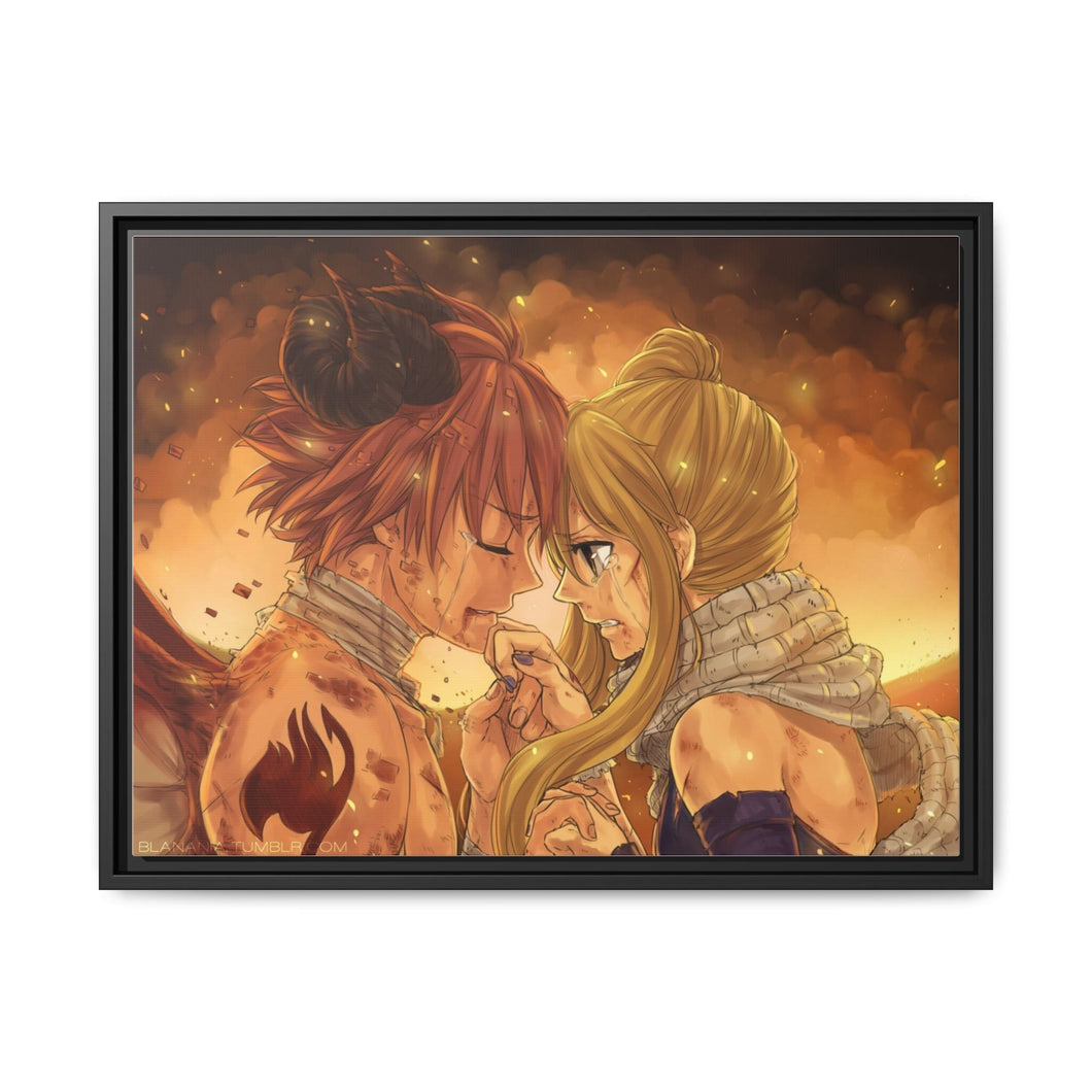Anime Fairy Tail Canvas Framed Art Print
