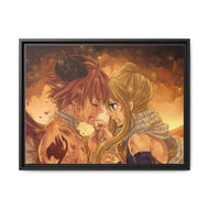 Anime Fairy Tail Canvas Framed Art Print
