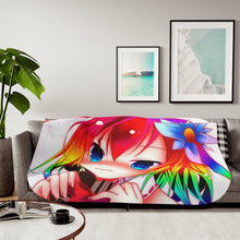 Load image into Gallery viewer, Stephanie Dola Sherpa Blanket
