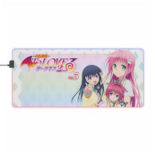 Load image into Gallery viewer, To Love-Ru: Darkness RGB LED Mouse Pad (Desk Mat)
