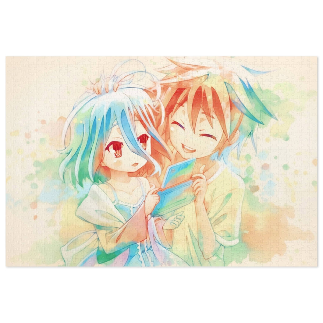 Sora and Shiro Jigsaw Puzzle