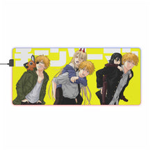 Load image into Gallery viewer, Anime Chainsaw Man RGB LED Mouse Pad (Desk Mat)
