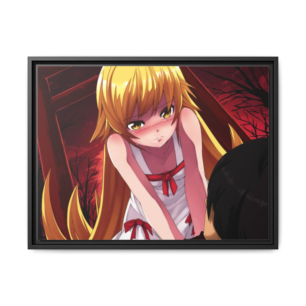 Monogatari (Series) Canvas Framed Art Print