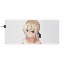 Load image into Gallery viewer, Violet Evergarden Violet Evergarden RGB LED Mouse Pad (Desk Mat)
