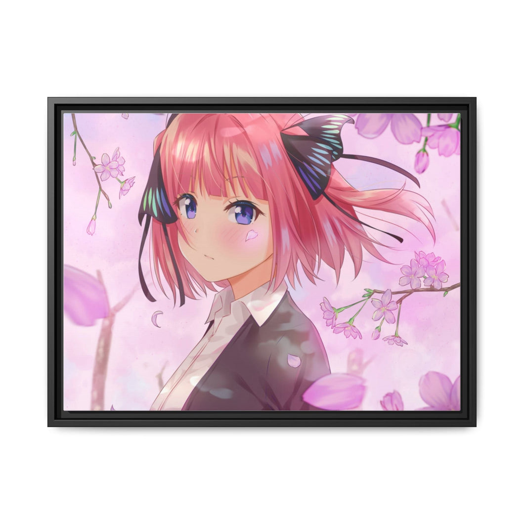 The Quintessential Quintuplets Nino Nakano Canvas Framed Art Print