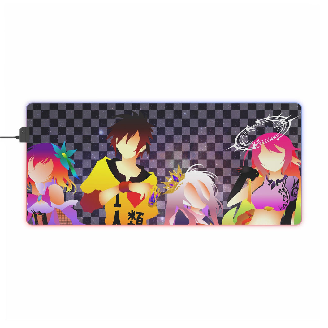 No Game No Life 8k RGB LED Mouse Pad (Desk Mat)