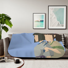 Load image into Gallery viewer, Anime Spirited Away Sherpa Blanket
