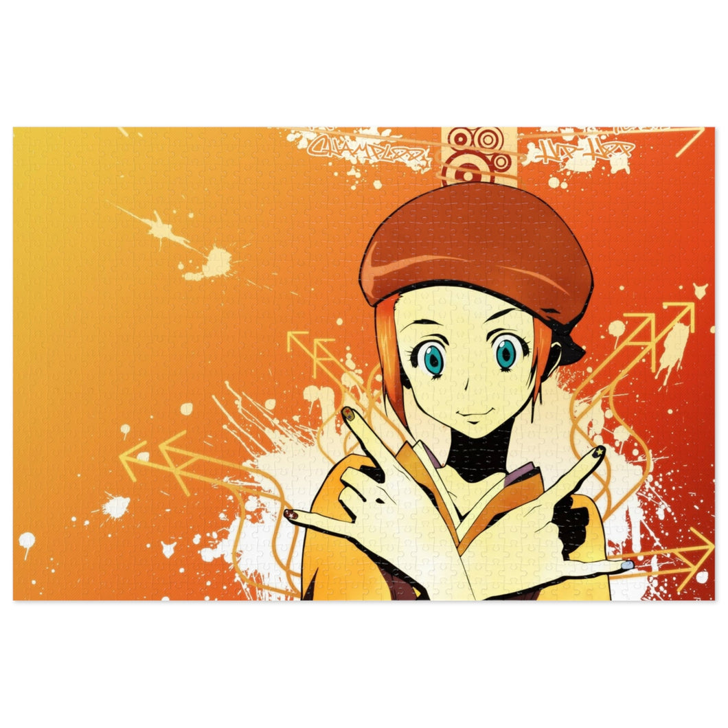 Anime Samurai Champloor Jigsaw Puzzle