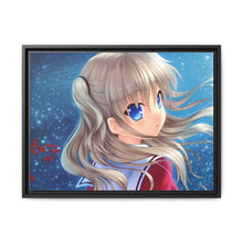 Load image into Gallery viewer, Nao Tomori looking back Canvas Framed Art Print
