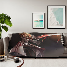 Load image into Gallery viewer, Fate/Apocrypha Saber Of Red Sherpa Blanket
